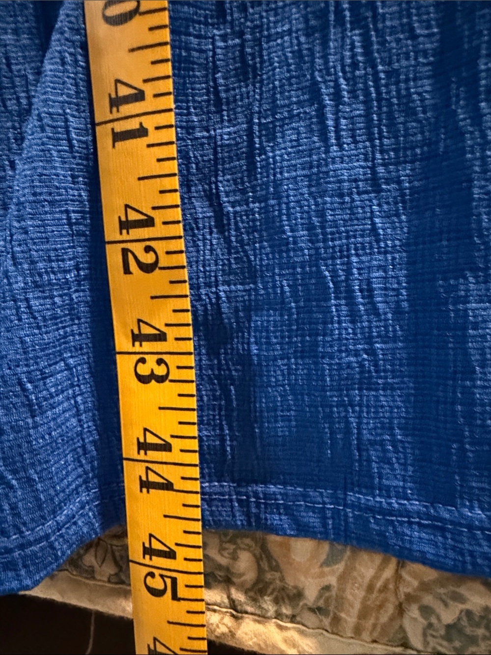 LuLaRoe Joy Royal Blue Long Open-Front Duster - Picture 6 of 6